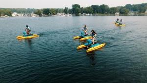 six water bikes not the water